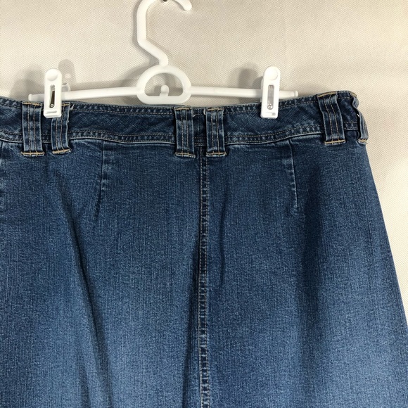 Style & Co Denim Jean Modest Skirt - Picture 7 of 8